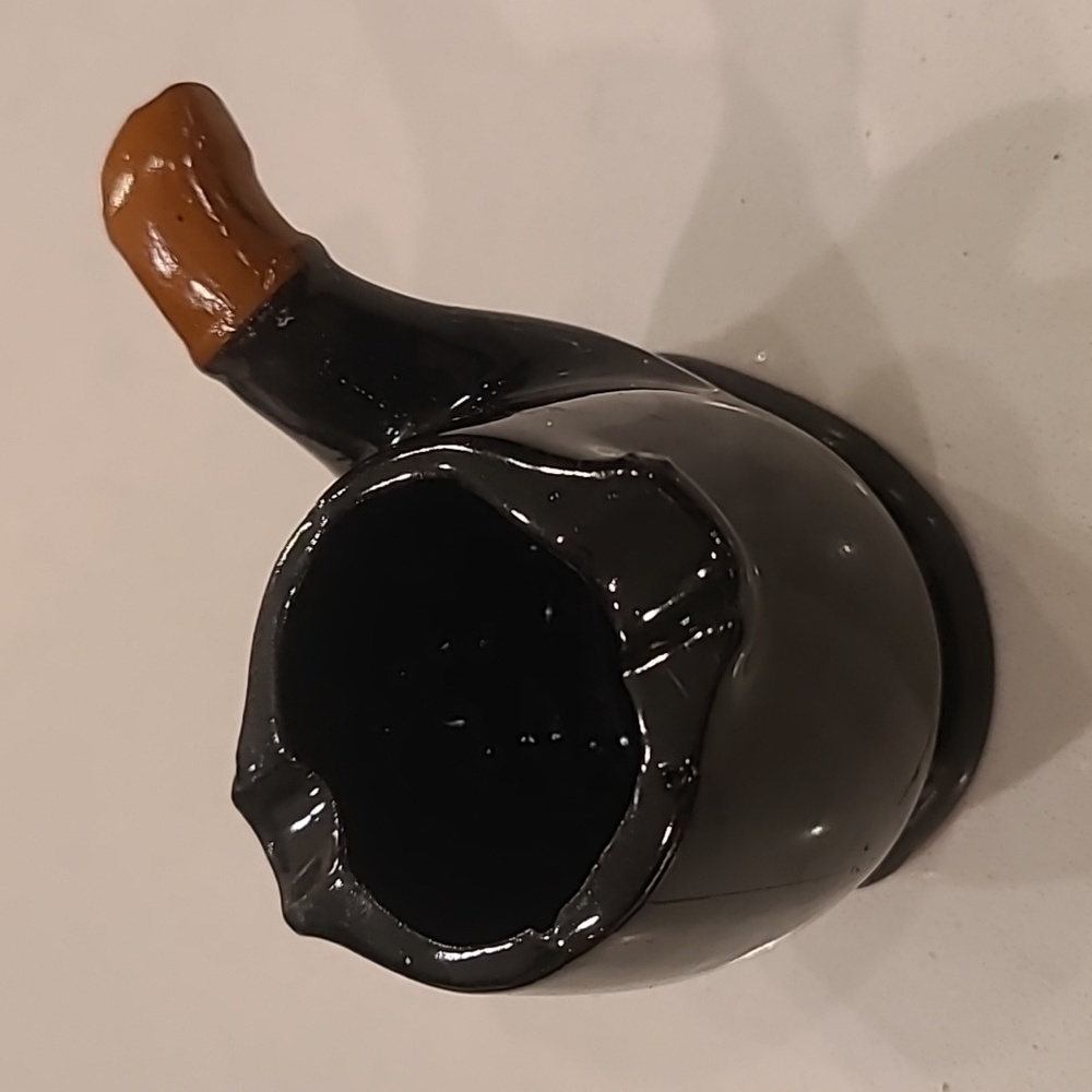 Mini Redware Vintage Ashtray